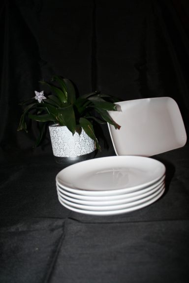 Assiette porcelaine ronde