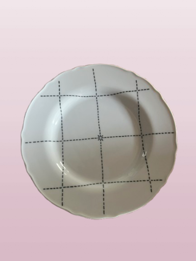 Assiette dessert design