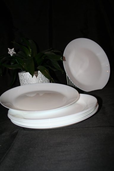 Assiette ronde standard plate